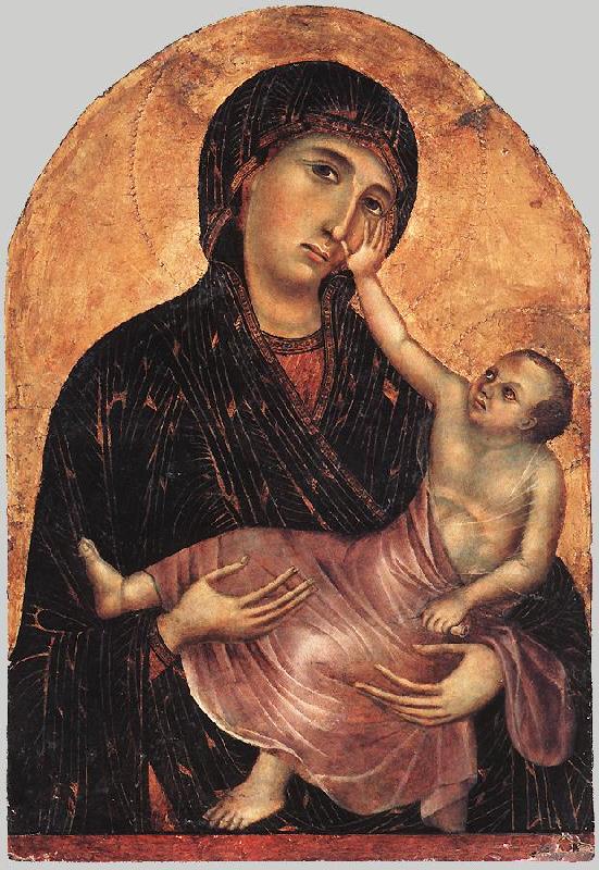 Duccio di Buoninsegna Madonna and Child  iws Sweden oil painting art